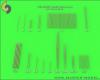SMS Viribus Unitis, Masten, Rahen und andere Drehteile SMS Viribus Unitis, Masten, Rahen und andere Drehteile